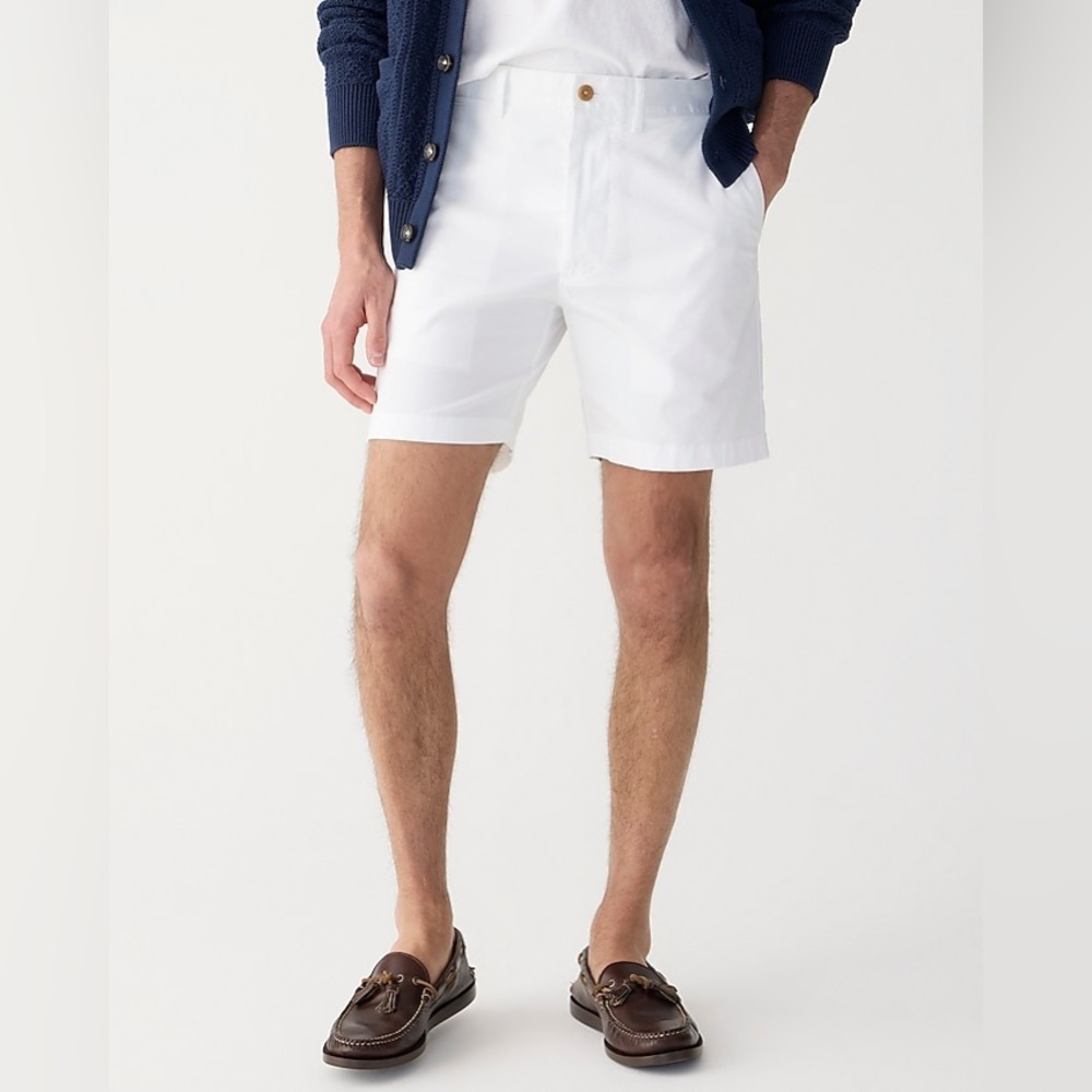 NWT J. Crew 7" stretch chino short